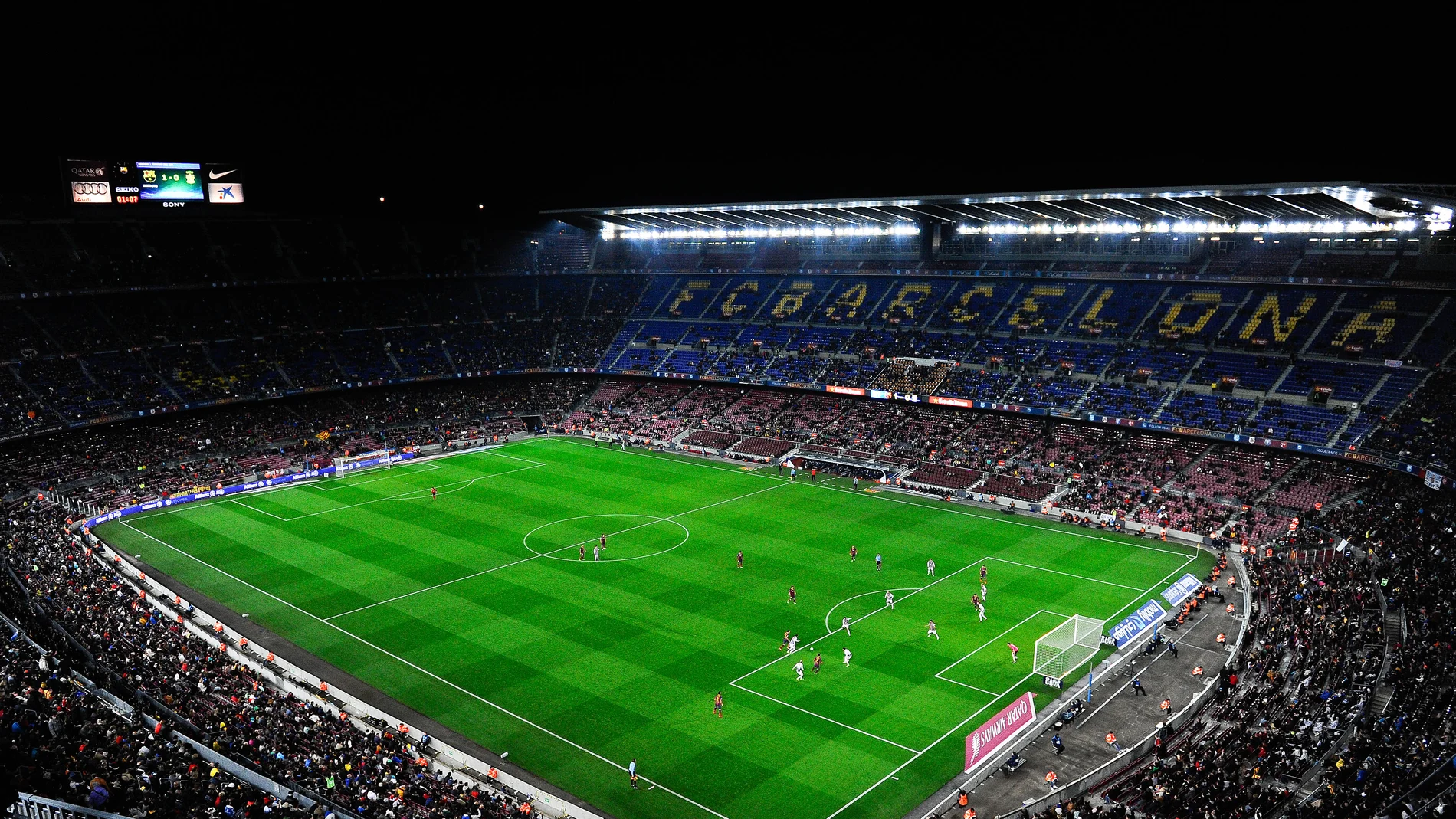 Vista del Camp Nou Vista del Camp Nou