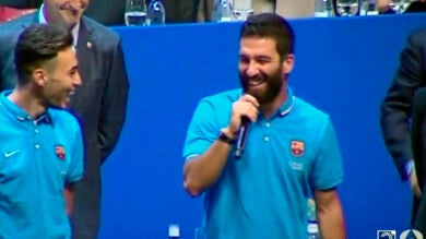 Arda, uno más en la expedición blaugrana