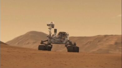 El rover Curiosity cumple tres años en Marte