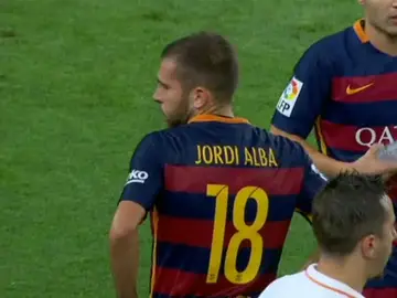 Jordi Alba, se lesiona y se pierde la Supercopa de Europa Jordi Alba, se lesiona y se pierde la Supercopa de Europa