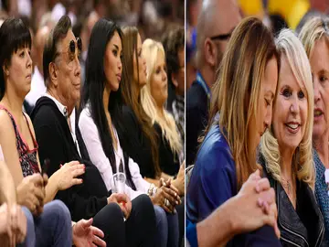 Donald Sterling y su esposa Shelly Donald Sterling y su esposa Shelly