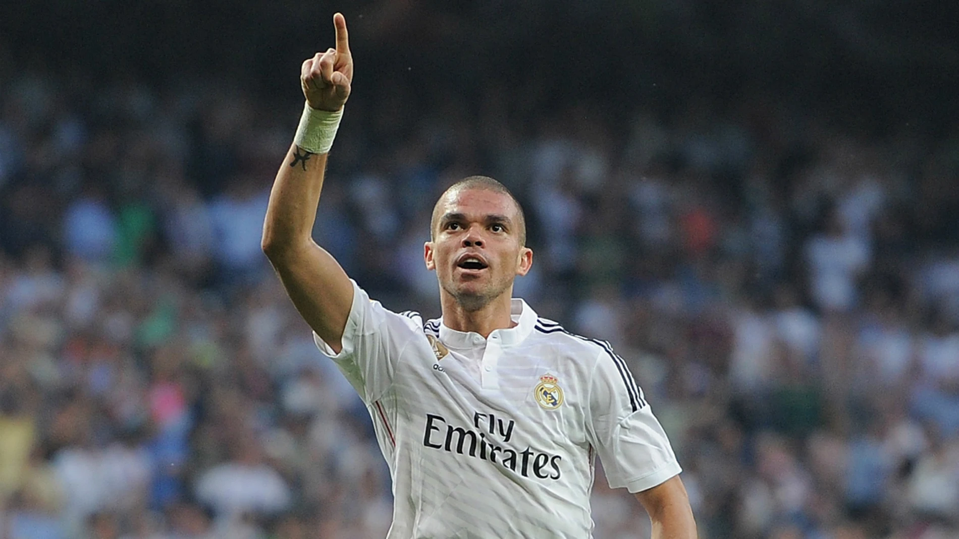 Pepe central del Real Madrid Pepe central del Real Madrid