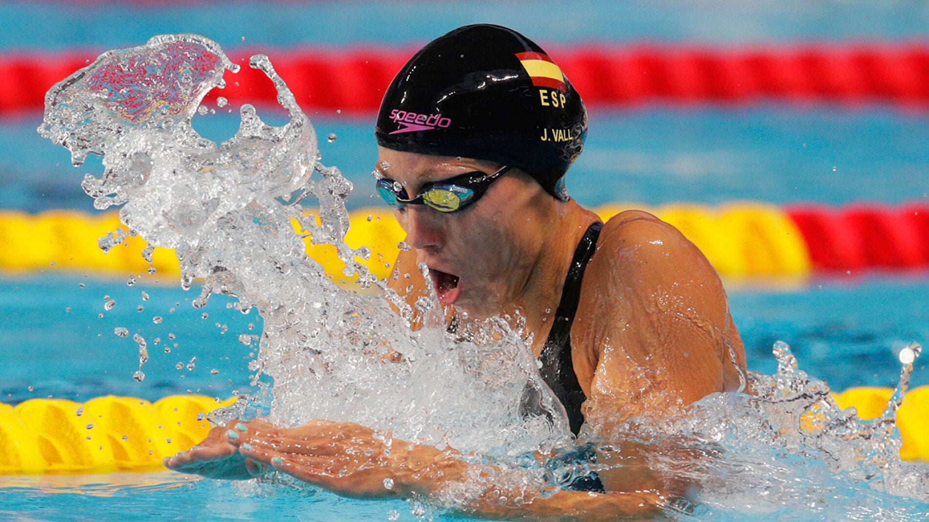 Jessica Vall, la nadadora espa&ntilde;ola