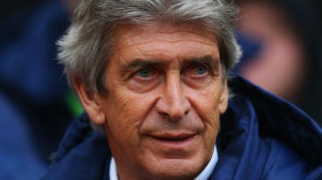 Manuel Pellegrini, técnico del Manchester United