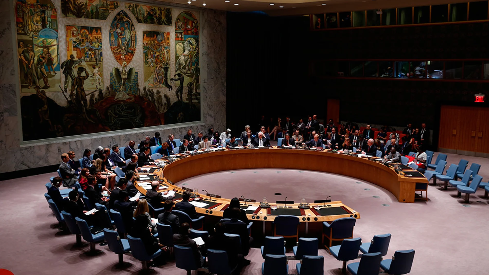 Reunión del Consejo de Seguridad de la ONU Reunión del Consejo de Seguridad de la ONU