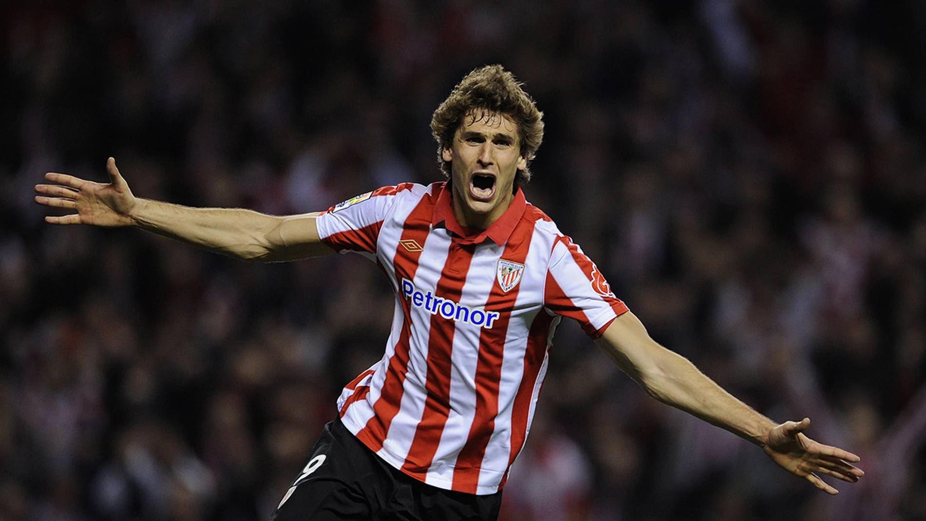 Llorente, durante su etapa en el Athletic Llorente, durante su etapa en el Athletic