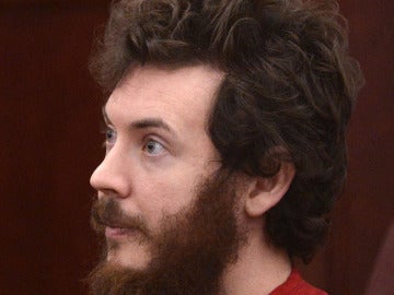 James Holmes frente al tribunal