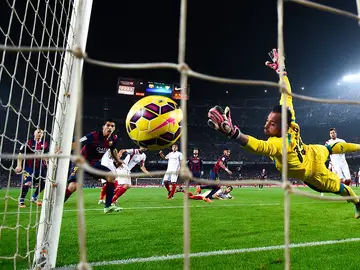 Imagen de un Barça - Sevilla de la temporada pasada Imagen de un Barça - Sevilla de la temporada pasada