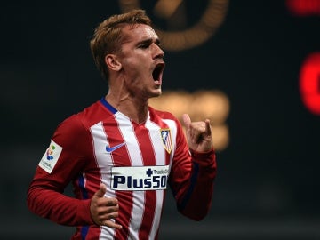 Griezmann celebrando un gol