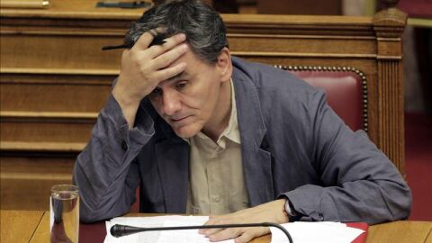 El ministro griego de Finanzas, Euclides Tsakalotos. 