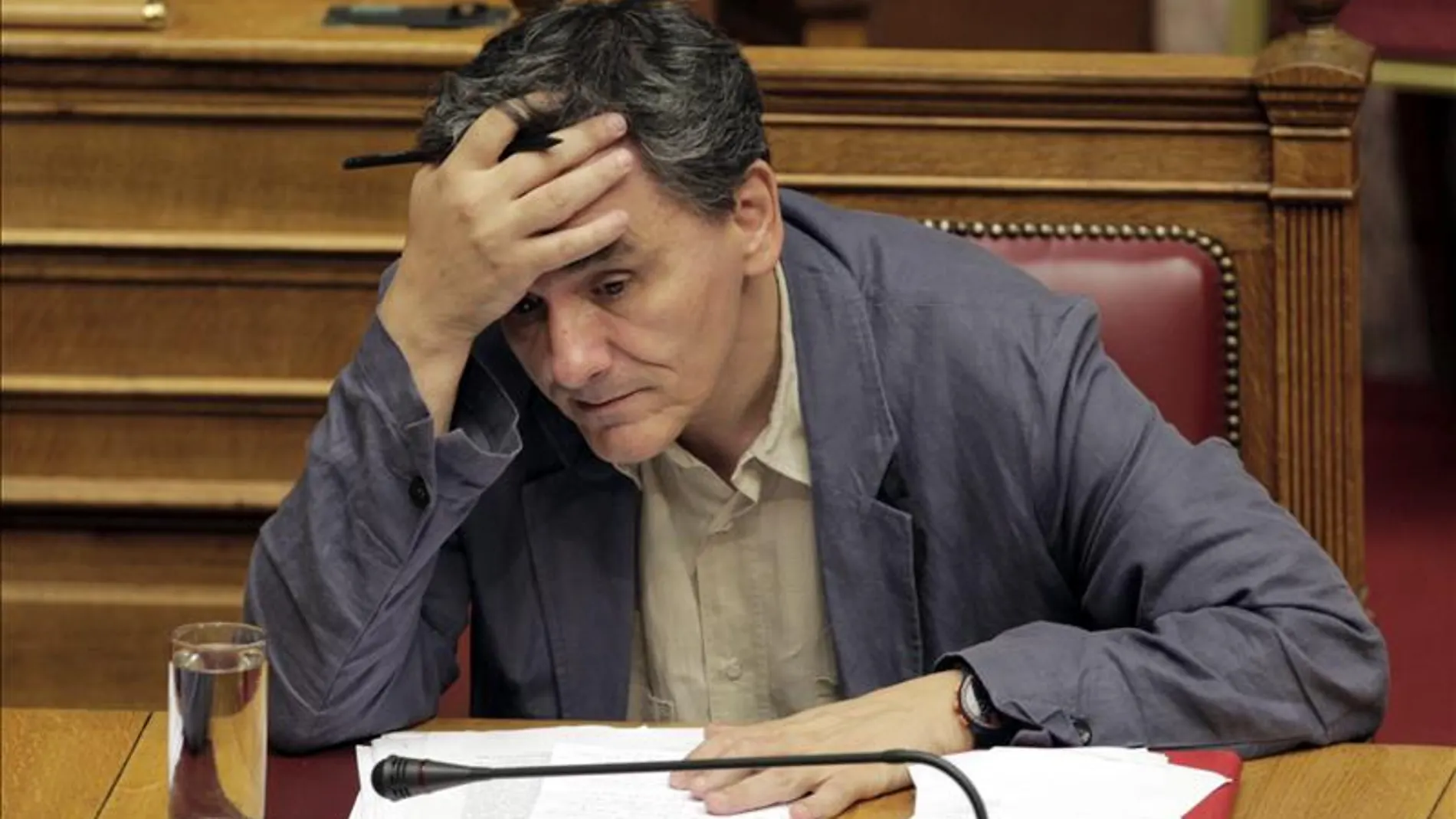 El ministro griego de Finanzas, Euclides Tsakalotos. El ministro griego de Finanzas, Euclides Tsakalotos.