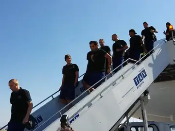 El Barça llega a Tiflis El Barça llega a Tiflis