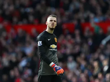 David de Gea está listo para jugar con el Manchester United David de Gea está listo para jugar con el Manchester United