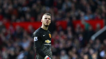 David de Gea está listo para jugar con el Manchester United