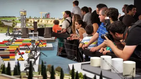 Inauguran la supermaqueta de Barcelona Inauguran la supermaqueta de Barcelona