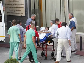 El torero Francisco Rivera a su llegada a la Clínica Quirón de Zaragoza El torero Francisco Rivera a su llegada a la Clínica Quirón de Zaragoza