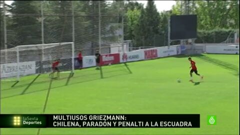 Frame 18.422463 de: Simeone sigue probando el 'toque' 