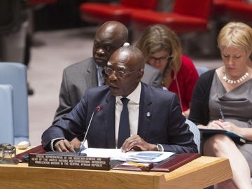 Babacar Gaye poco antes de anunciar su dimisión Babacar Gaye poco antes de anunciar su dimisión