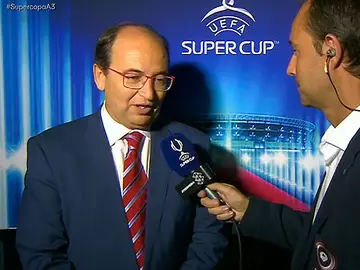 El presidente del Sevilla, José Castro El presidente del Sevilla, José Castro