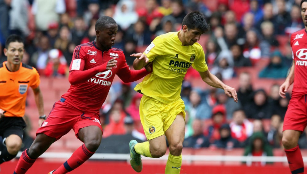 Gerard Moreno, en un partido