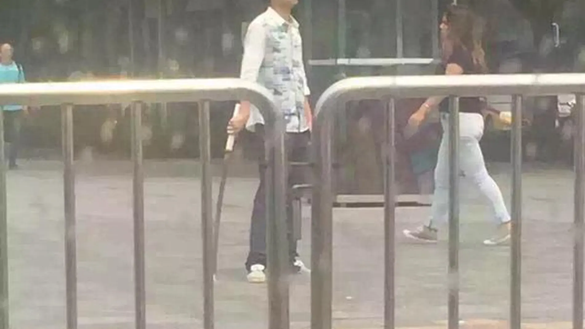 El incidente tuvo lugar poco antes de las 12.00 hora local El incidente tuvo lugar poco antes de las 12.00 hora local