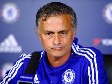 Mourinho, en sala de prensa