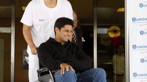 Fran Rivera sale del hospital