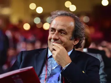 Platini, presidente de la UEFA Platini, presidente de la UEFA
