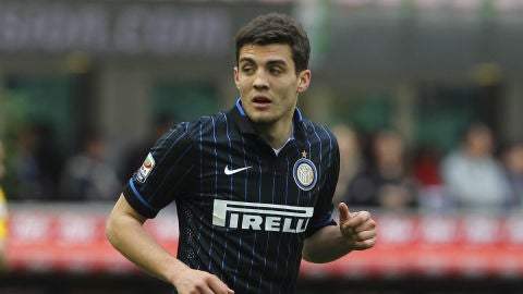 Kovacic, en un partido con el Inter