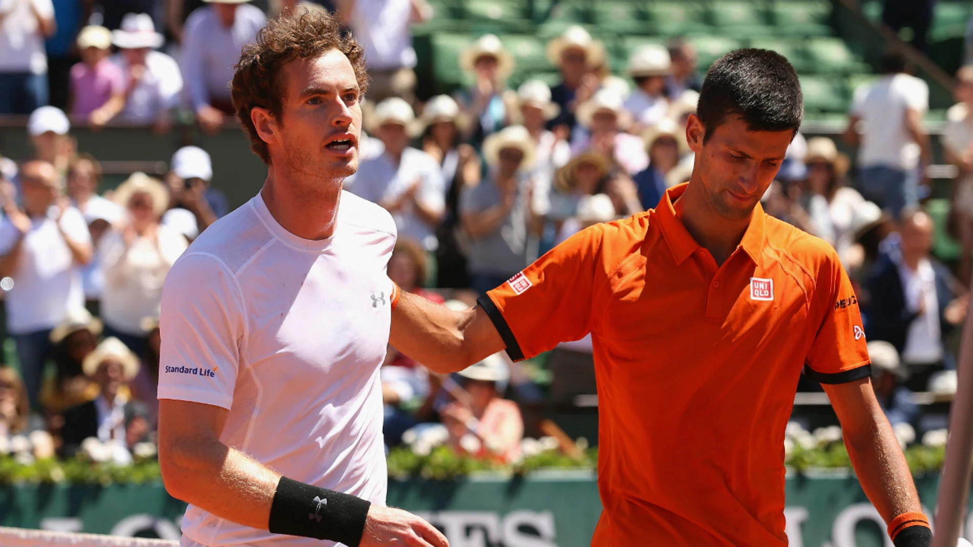 Murray, junto a Djokovic Murray, junto a Djokovic