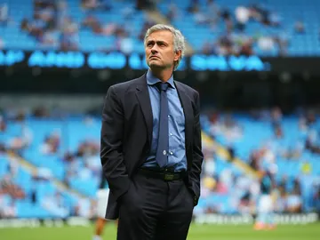 Mourinho, en el Etihad Mourinho, en el Etihad