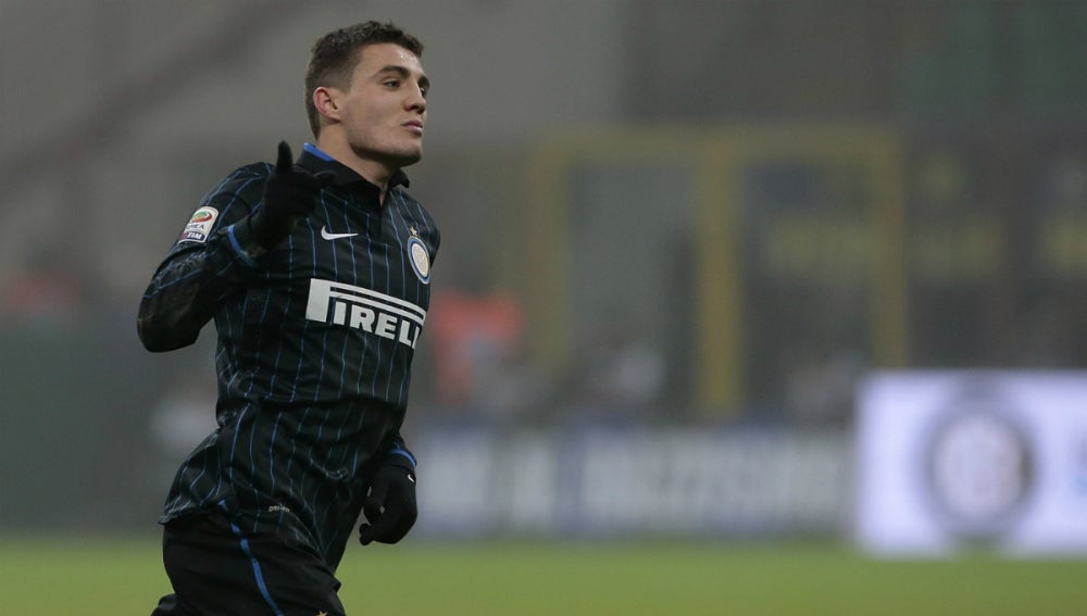 Kovacic celebra un gol con el Inter de Milán
