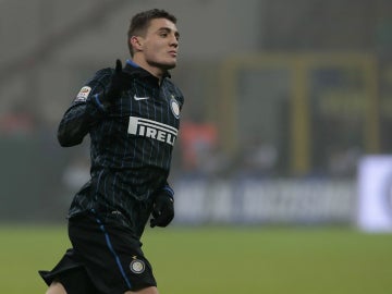 Kovacic celebra un gol con el Inter de Milán