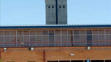 Vistas de la cárcel de Zuera, donde se encuentra el detenido