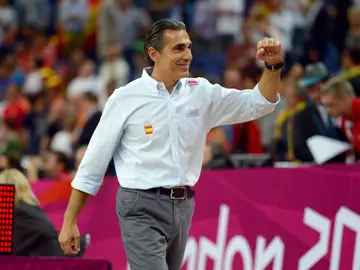 El seleccionador nacional de baloncesto, Sergio Scariolo El seleccionador nacional de baloncesto, Sergio Scariolo
