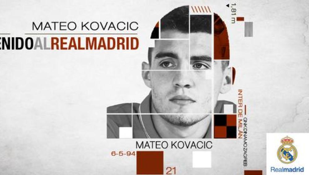 Mateo Kovacic, el nuevo fichaje del Real Madrid