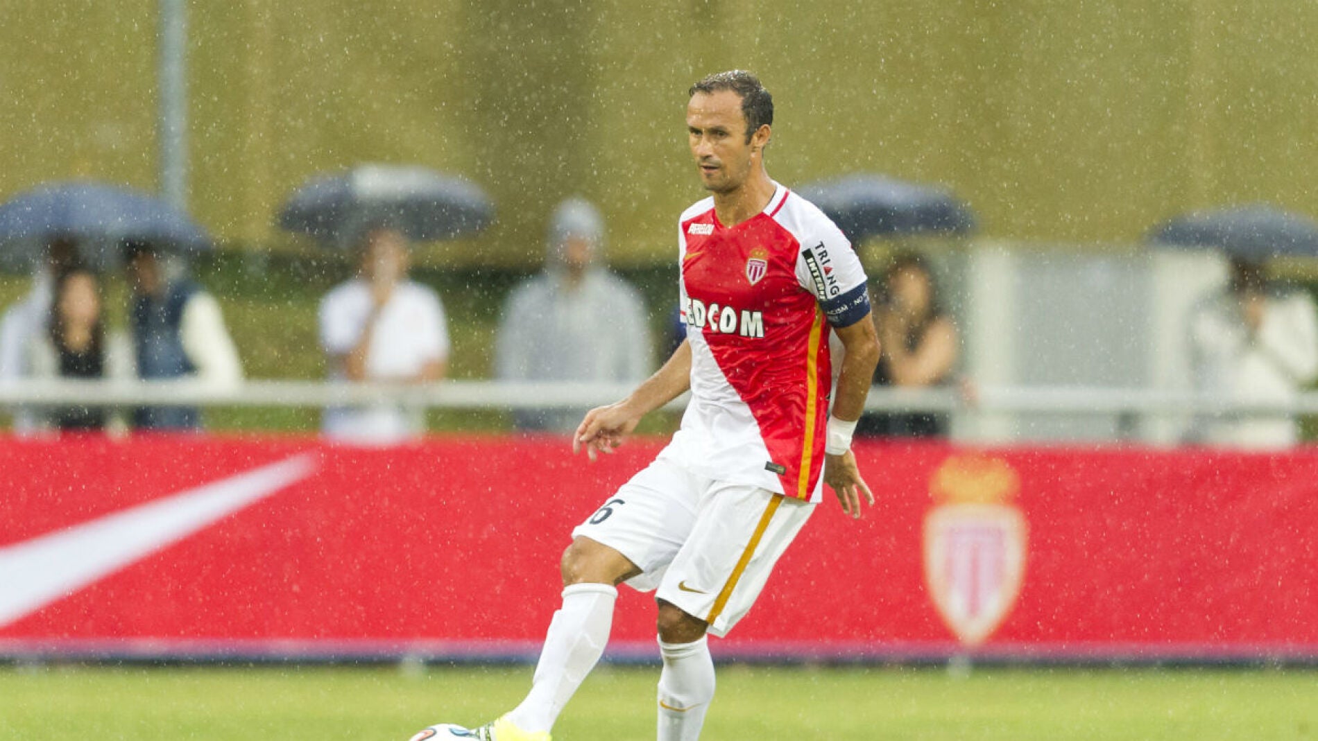 Carvalho, en un partido con el M&oacute;naco