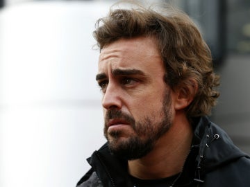 Fernando Alonso, durante el GP de Austria