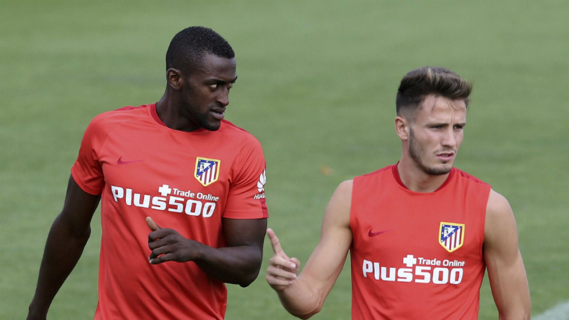 Sa&uacute;l &Ntilde;&iacute;guez, junto a Jackson Mart&iacute;nez