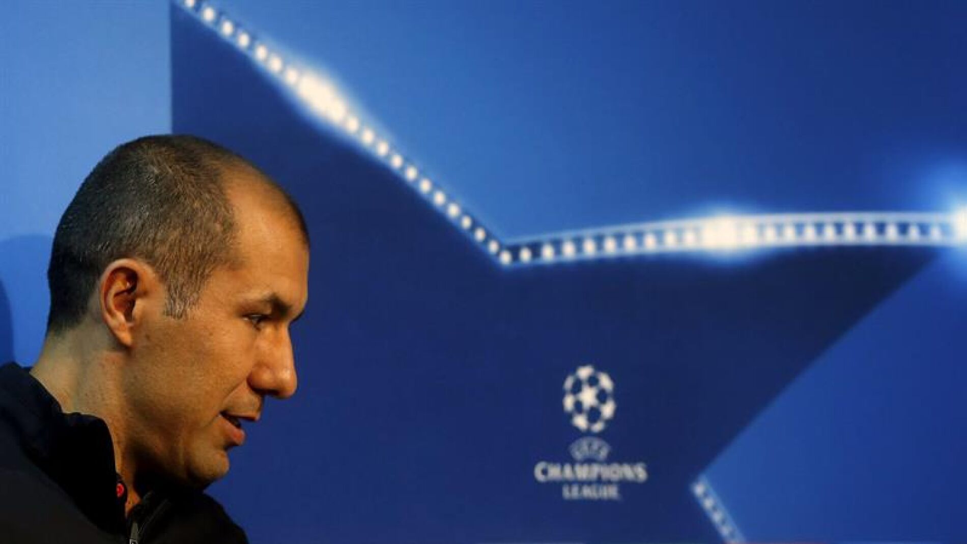 , Leonardo Jardim, durante la rueda de prensa