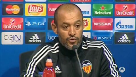 Nuno, en rueda de prensa