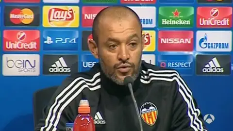 Nuno, en rueda de prensa Nuno, en rueda de prensa