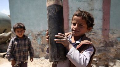 Cada día ocho niños son asesinados o mutilados en Yemen