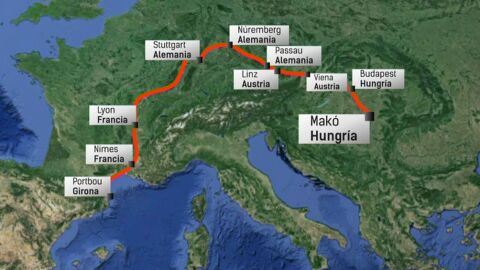 La ruta que escogi&oacute; Morate para su escapada, una de las cuatro claves de la investigaci&oacute;n