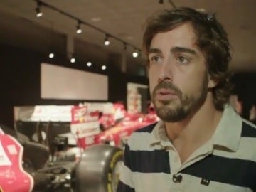 Alonso, en una entrevista