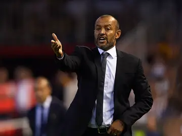 El técnico portugués del Valencia CF, Nuno Spirito Santo El técnico portugués del Valencia CF, Nuno Spirito Santo