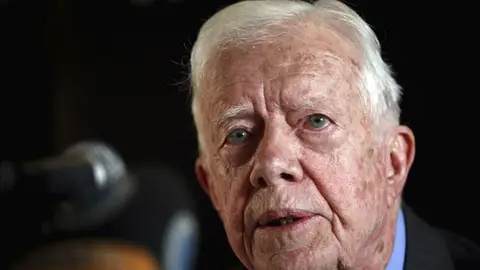 El expresidente de EEUU, Jimmy Carter El expresidente de EEUU, Jimmy Carter