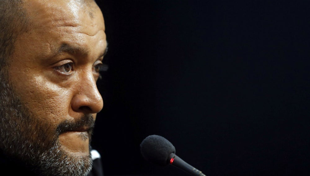Nuno, durante la rueda de prensa