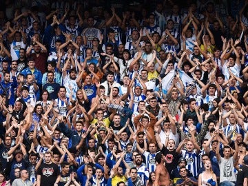 La afición de Riazor