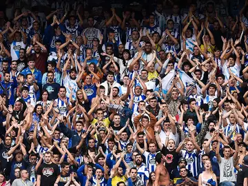 La afición de Riazor La afición de Riazor